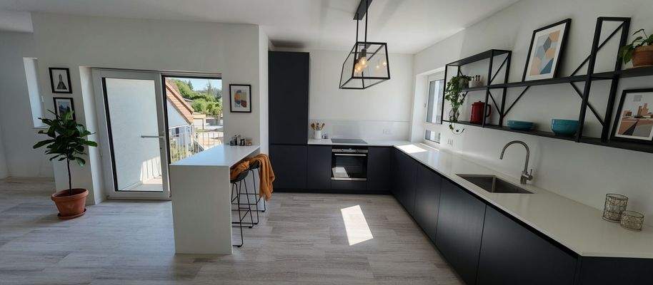 Küche OG virtuell möbliert