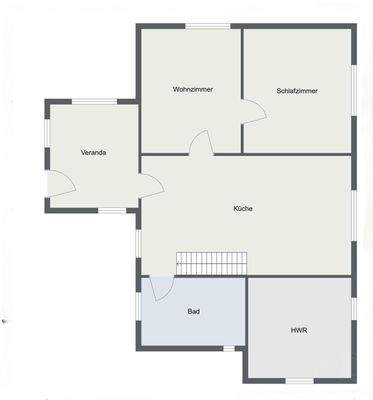 Grundriss EG einfach