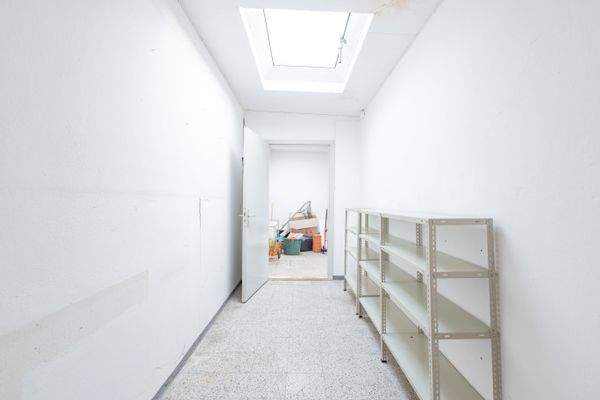 Abstellraum in der Garage 