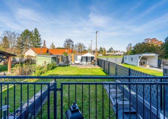 nahezu unverbauter Weitblick