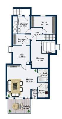 Untergeschoss / Keller