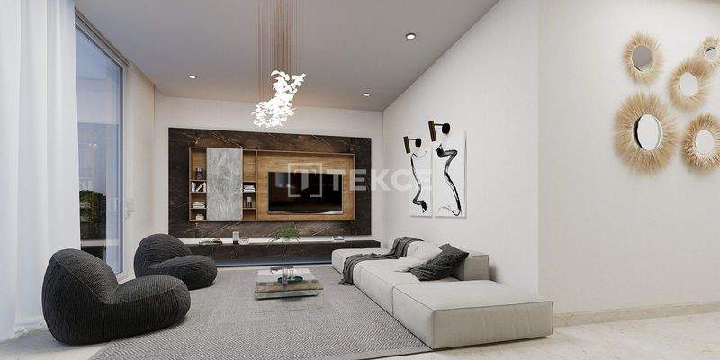 Apartments with Mountain and Sea Views in Girne Esentepe