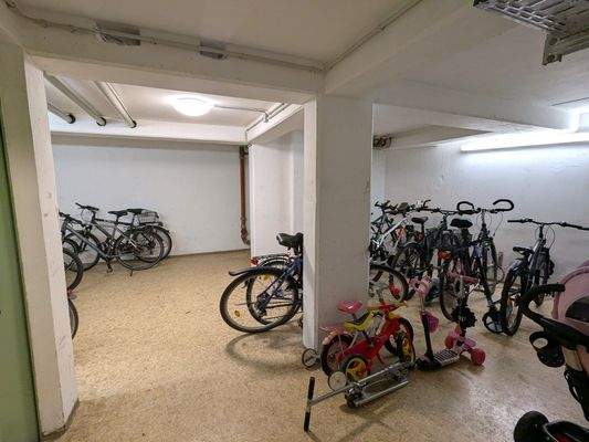 Gemeinschaftlicher Fahrradraum