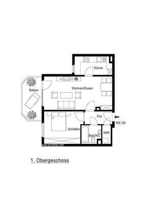 Wohnungsgrundriss Nr. 9