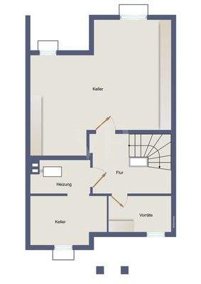 Grundriss Keller