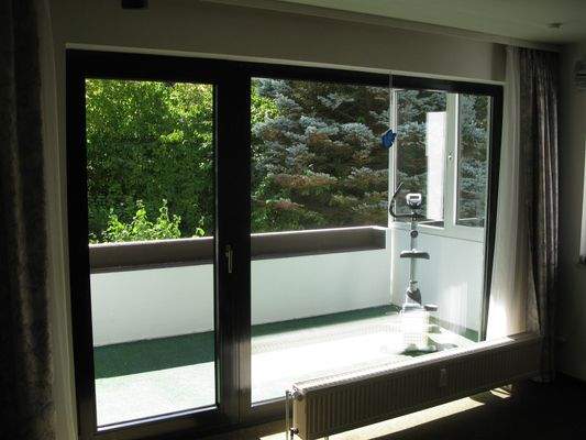 Der Blick ins Grüne