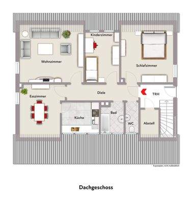 Grundriss Dachgeschoss