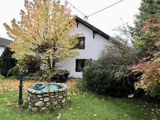 Rückwärtige Ansicht vom Garten