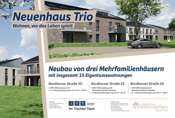 Neuenhaus Trio - Wohnen, wo das Leben spielt!