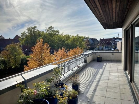 Blick von Dachterrasse