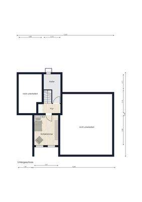 Grundriss Untergeschoss