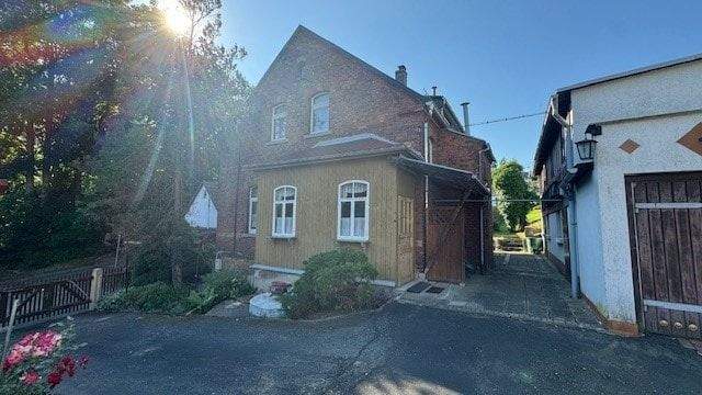 Ansicht Giebelseite Eingang