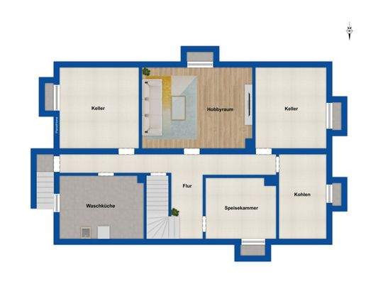 Grundriss Untergeschoss