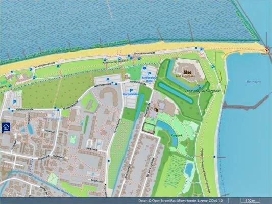 so nah zur Kugelbake