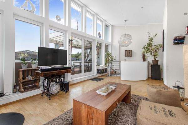 Wohnbereich im Dachgeschoss