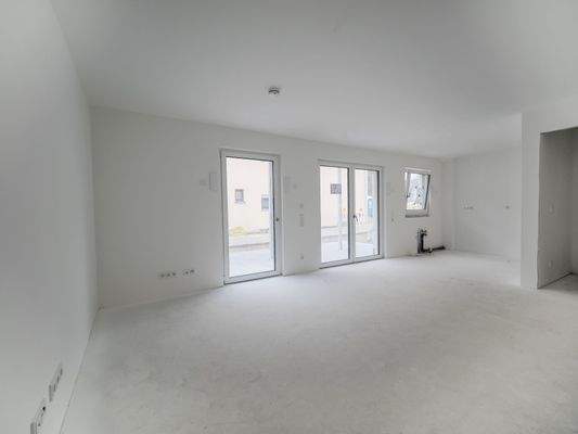 Wohn-/Esszimmer l Aktueller Baufortschritt