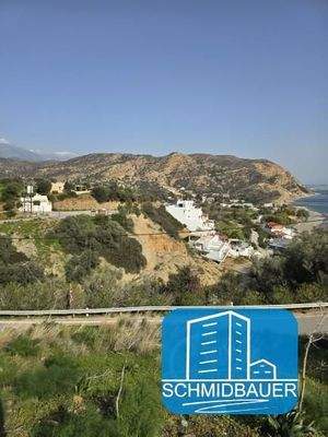 Kreta, Agia Galini: Grundstück in einem Küstendorf zu verkaufen