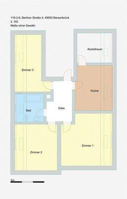 Grundriss 2. OG Wohnung