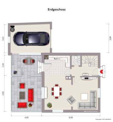 Grundriss Erdgeschoss