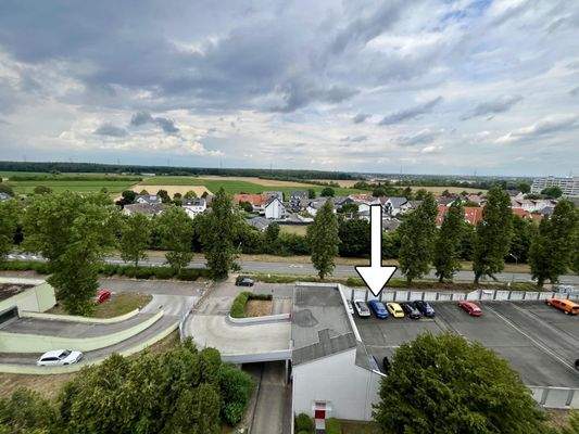 Ausblick auf den eigenen Stellplatz