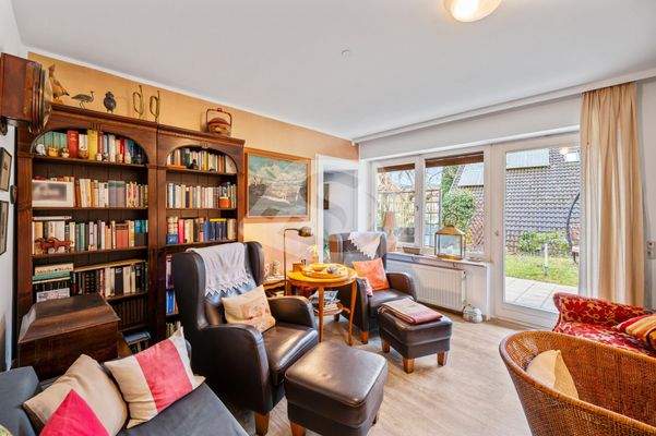 Schlafzimmer mit Terrasse