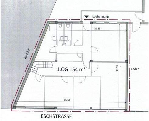 Grundriss-Obergeschoß 
