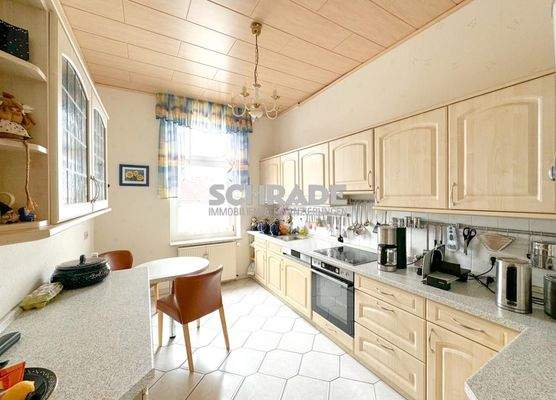 ...die Küche ist schon drin