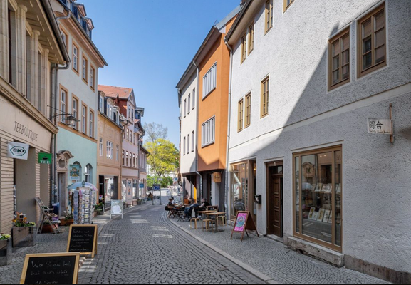 Blick in die Straße