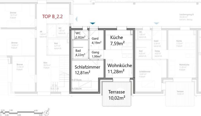 Grundriss B 2.2