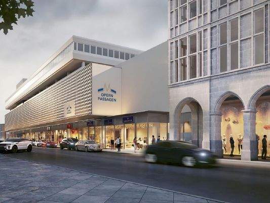 Ansicht Glockengasse - Visualisierung