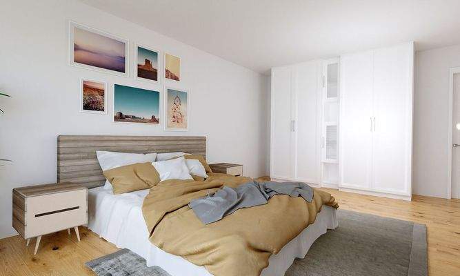 Visualisierung 2. Schlafzimmer