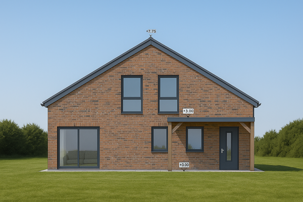 Westansicht Visualisierung Tag