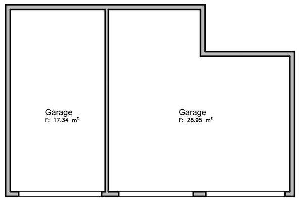 1., 2. und 3. Garage