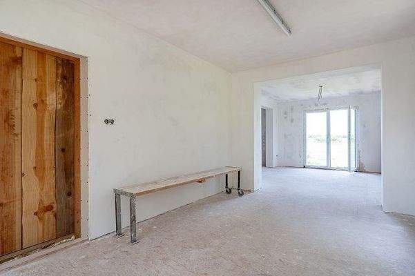 Wohnzimmer und Esszimmer