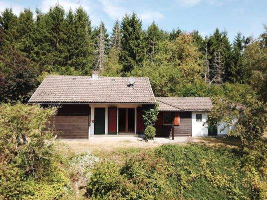 Eingang und Terrasse