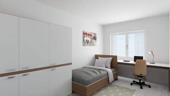 Arbeits-Kinderzimmer Illustration 