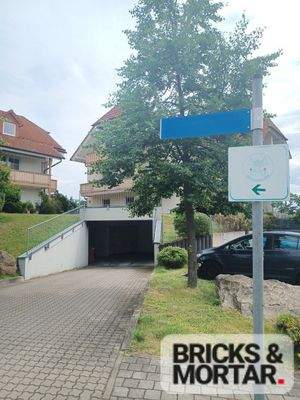 Tiefgaragen Einfahrt