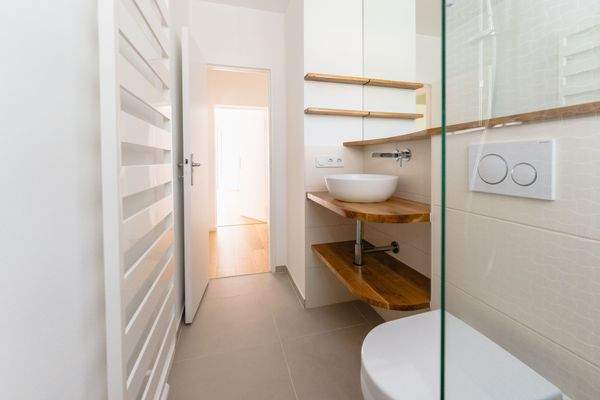 Das Aufsatzwaschbecken