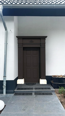 Visualisierung- Künstlerische Sicherheitshaustür mit Schnitzwerk (bereits bestellt und inkl.)