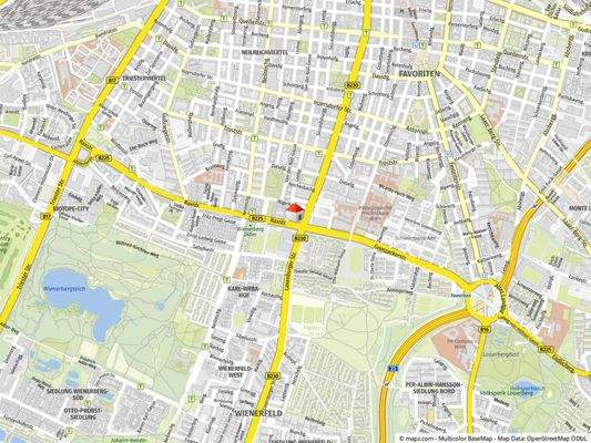 Geolyzer Kartenausschnitt