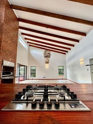 Indoor Braai und Lounge