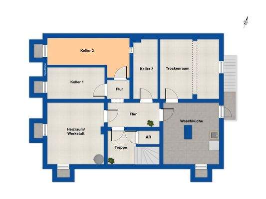 Grundriss Kellergeschoss