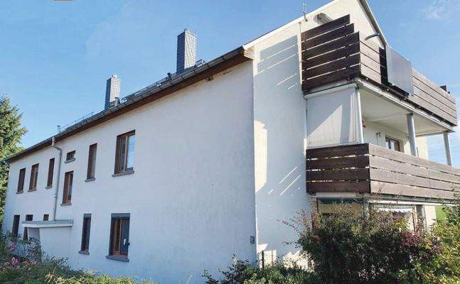 Haus Giebelseite vom Hof aus