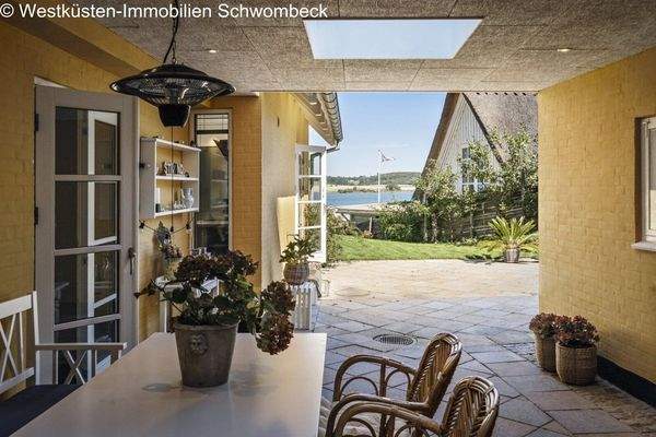 Überdachte Terrasse