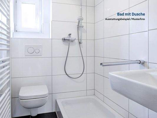 Muster - Bad mit Dusche