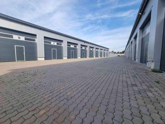 Innenhof mit Wendemöglichkeit