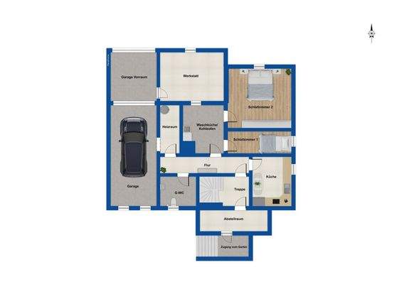 Grundriss - Kellergeschoss