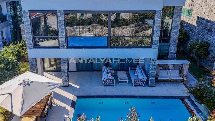 Move-In Ready Stylish House with Private Pool in Bodrum