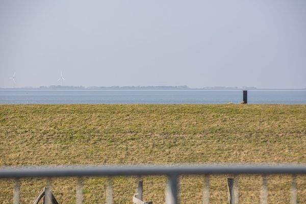 Blick über dem Deich