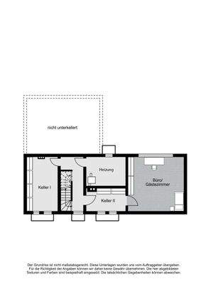 Grundriss Untergeschoss